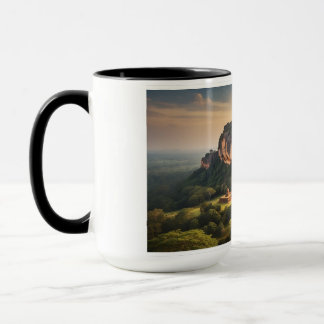 "Majestic Sigiriya: Artistry on a Mug" Mug