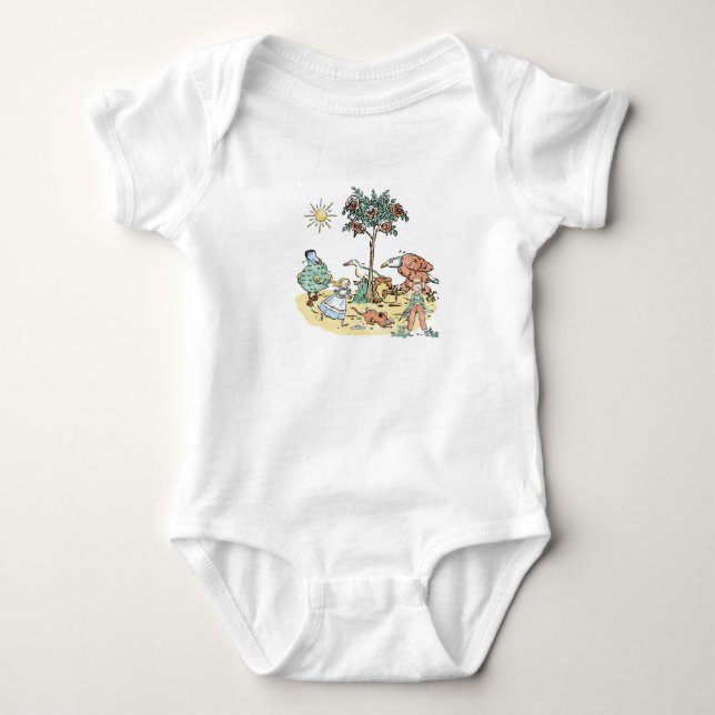  Majestic Soaring Eagle Baby Bodysuit (Front)