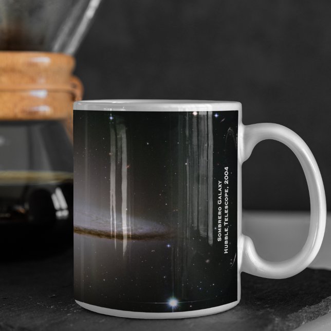 Majestic Sombrero Galaxy Hubble Telescope 2004 Coffee Mug (Creator Uploaded)
