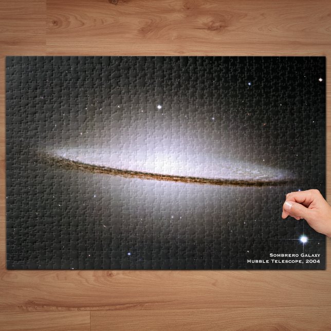 Majestic Sombrero Galaxy Hubble Telescope 2004 Jigsaw Puzzle (Creator Uploaded)