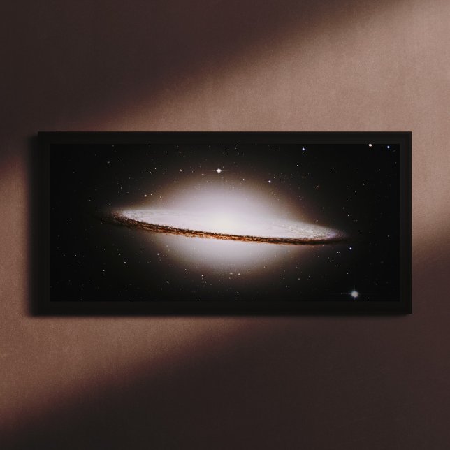 Majestic Sombrero Galaxy Hubble Telescope 2004 Poster (Creator Uploaded)