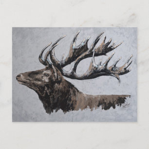 Majestic - stag postcard