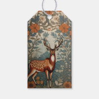 Majestic Stag William Morris Inspired Floral