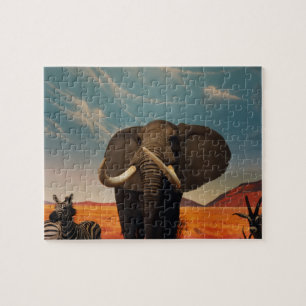 Majestic Stature Jigsaw Puzzle