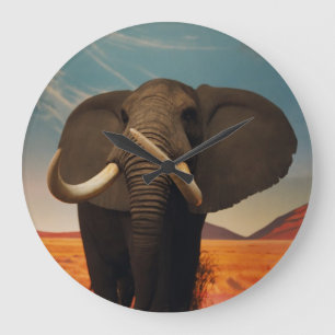 Majestic Stature Large Clock