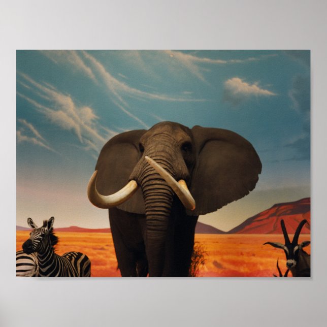 Majestic Stature Poster (Front)