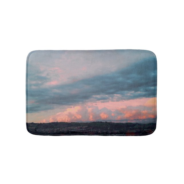 Majestic Sunset in Wales Bath Mat (Front)