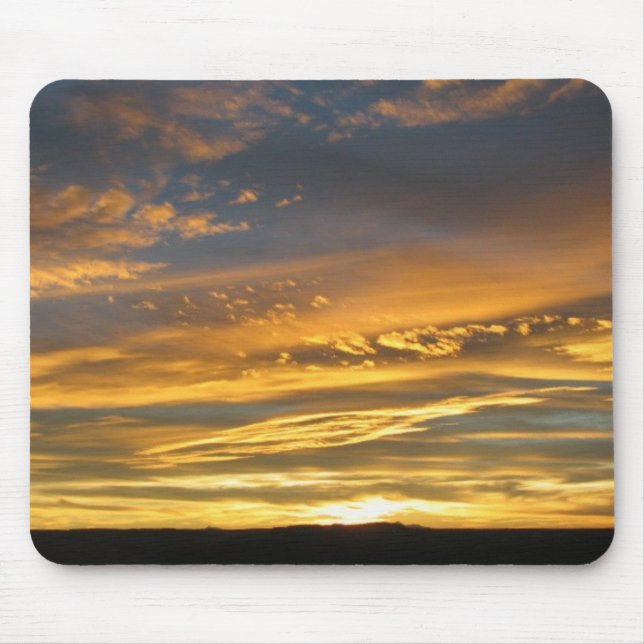 Majestic Sunset Mouse Pad (Front)