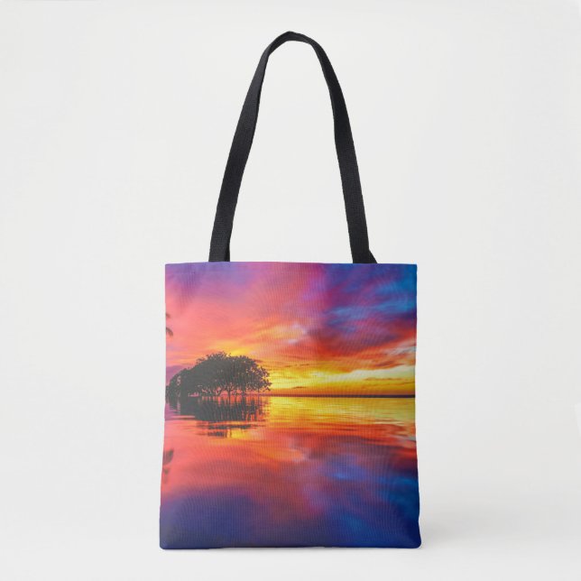 Majestic Sunset | Wailea Beach, Maui, Hawaii Tote Bag (Front)