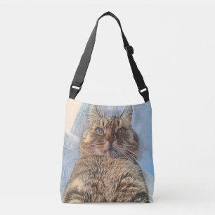 Majestic Tiger Cat  Crossbody Bag