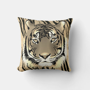 Majestic tiger cushion