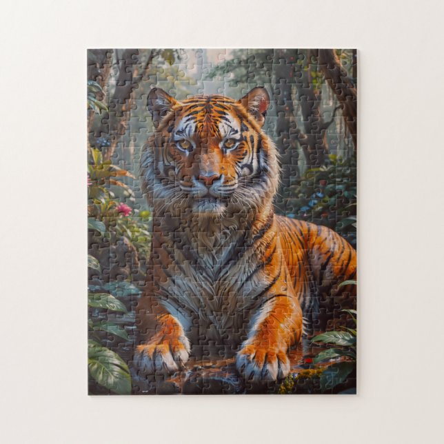 Majestic Tiger Jigsaw Puzzle (Vertical)