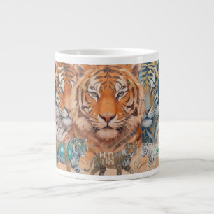 Majestic Tiger Large Coffee Mug