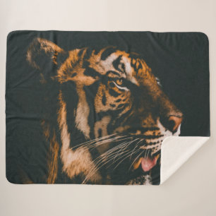 MAJESTIC TIGER SHERPA BLANKET