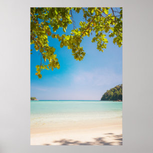 Majestic Tropical Beach Photo - Surin Islands Poster