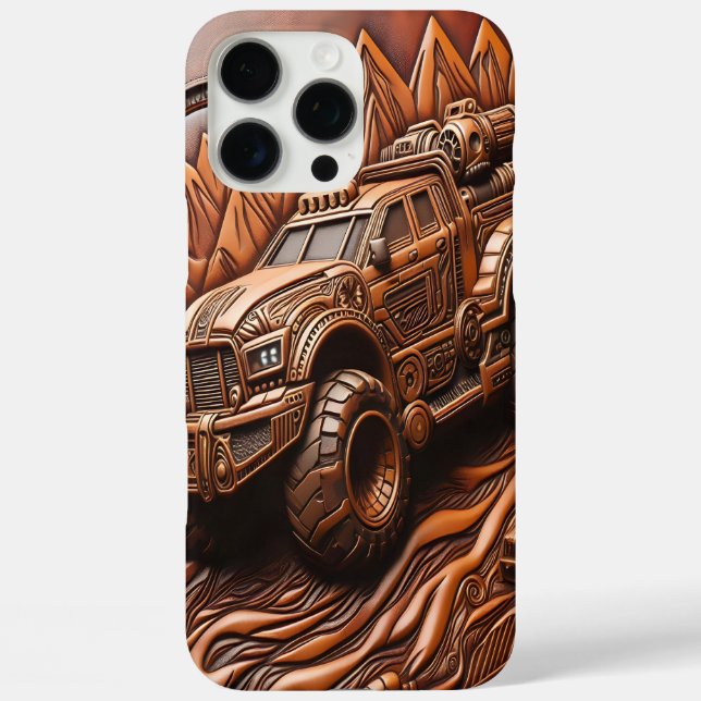 Majestic Truck Art in Nature Case-Mate iPhone Case (Back)