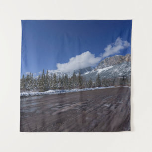 Majestic Views of Castle Mountain Tapestry