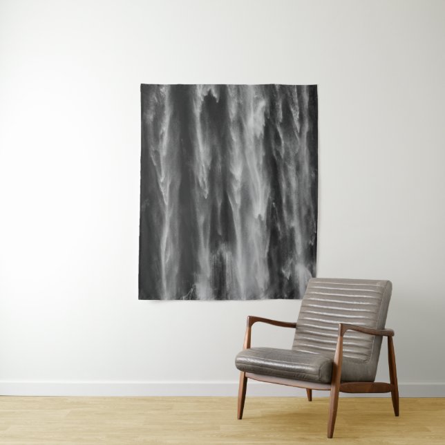 Majestic waterfall Boka, Slovenia upclose Tapestry (In Situ)