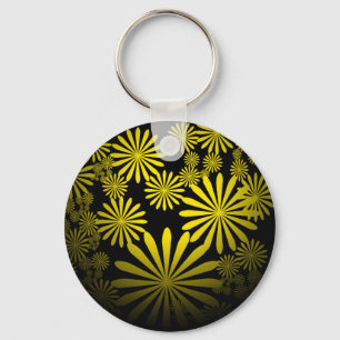 Majestic Yellow Key Ring