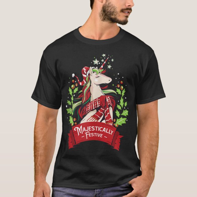 Majestically Festive T-Shirt (Front)