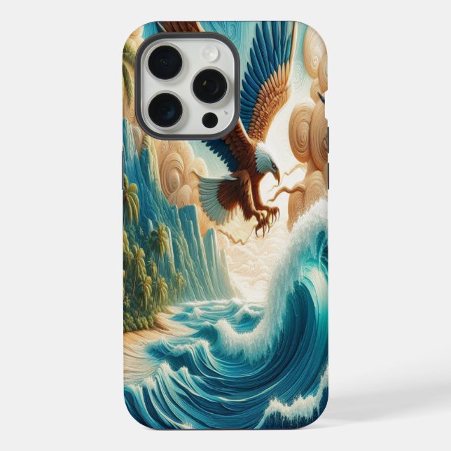 Majesty in Flight iPhone Case (Back)