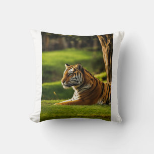 Majesty in Stripes: The Silent Power of the Tiger Cushion