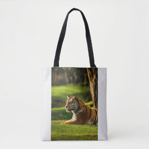 Majesty in Stripes: The Silent Power of the Tiger Tote Bag