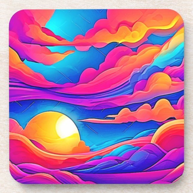 Majesty of A Sunset Coaster (Front)