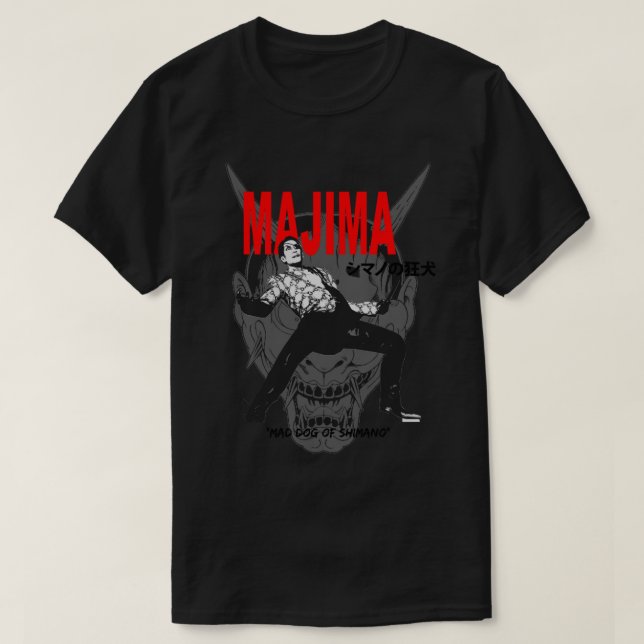 Majima Mad Dog of Shimano Classic T-Shirt (Design Front)