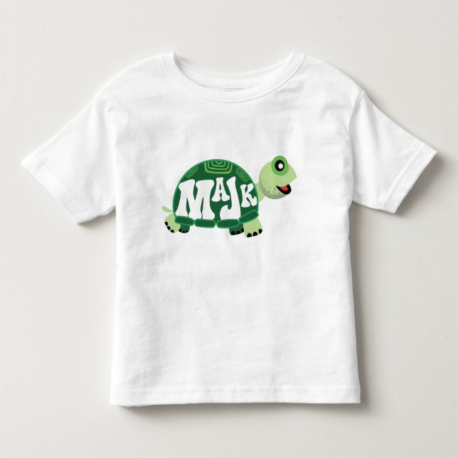 MaJk Turtle "Inauguration Day"  Toddler T-Shirt (Front)