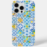 Majolica,lemon ,Sicilian tiles,