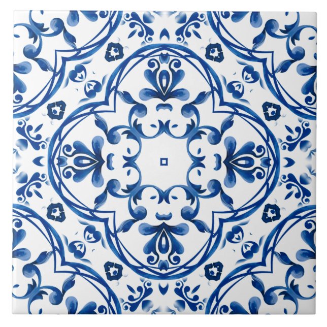 Majolica,lemon,Sicilian tiles,Ceramic Tile (Front)