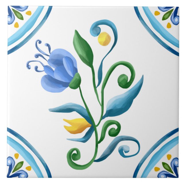 Majolica,Sicilian tiles  (Front)