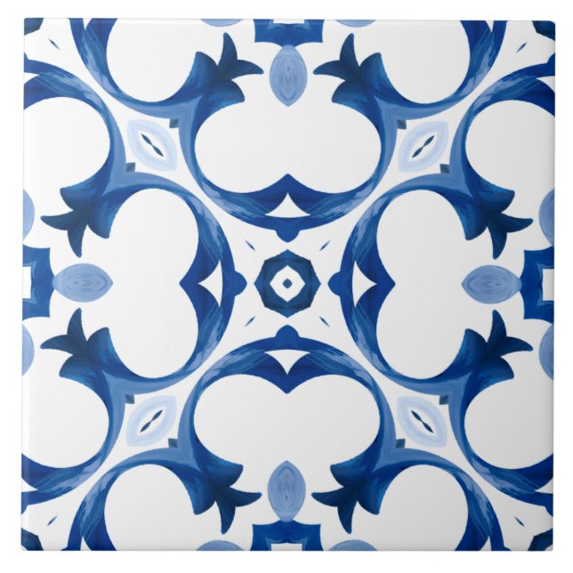 Majolica,Sicilian tiles,Ceramic Tile (Front)