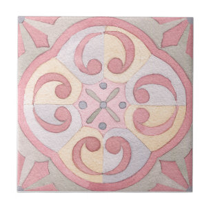 Majolica Watercolor Ceramic Tile