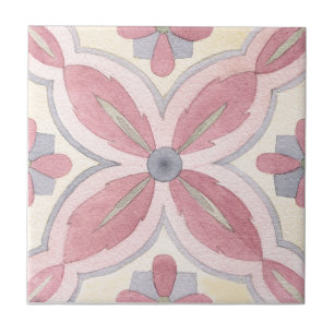 Majolica Watercolor Ceramic Tile