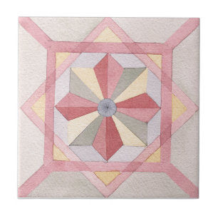 Majolica Watercolor Ceramic Tile