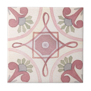 Majolica Watercolor Ceramic Tile