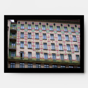 Majolikahaus Vienna Austria Envelope