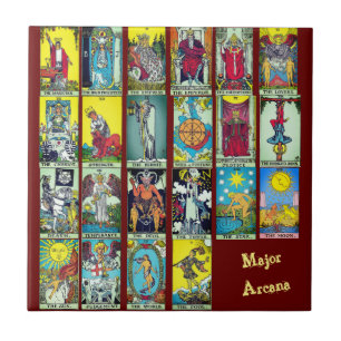 Major Arcana Tarot  Ceramic Tile