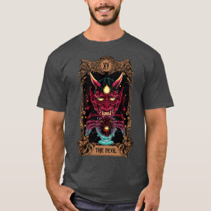 Major Arcana Tarot d The Devil XV Halloween T-Shirt