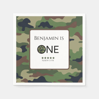 Major Cutie Paper Napkin Kids Birthday