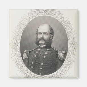 Major General Ambrose Everett Burnside Magnet