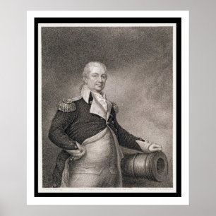 Major General Henry Knox (1750-1806) engraved by J Poster