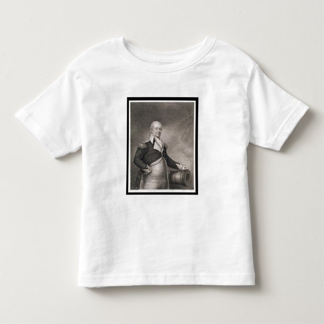 Major General Henry Knox (1750-1806) engraved by J Toddler T-Shirt (Front)