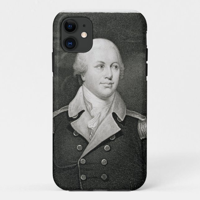 Major General Nathaniel Greene (1742-86), engraved Case-Mate iPhone Case (Back)