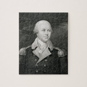 Major General Nathaniel Greene (1742-86), engraved Jigsaw Puzzle