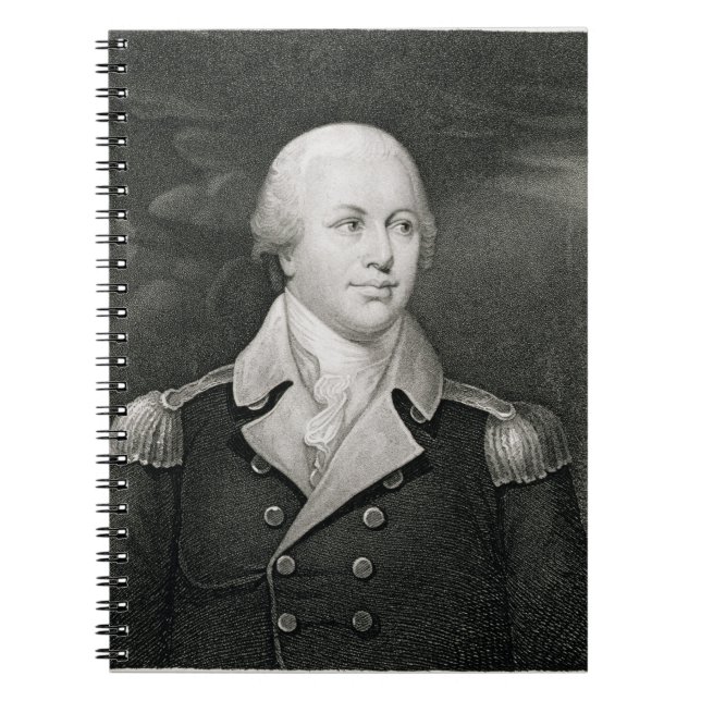 Major General Nathaniel Greene (1742-86), engraved Notebook (Front)