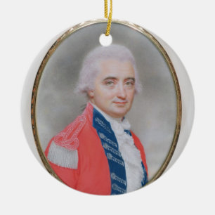 Major General Sir Barry Close (d.1813) 1794 (w/c a Ceramic Ornament