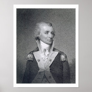 Major General Thomas Sumter (1734-1832) engraved b Poster